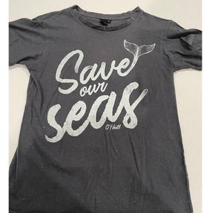 ONIELL Save our Seas tshirt Small